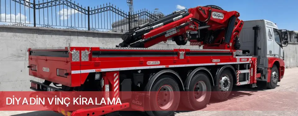 Diyadin İlçemi Vinç Kiralama